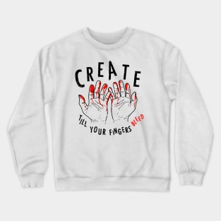 Finger Bleed Crewneck Sweatshirt